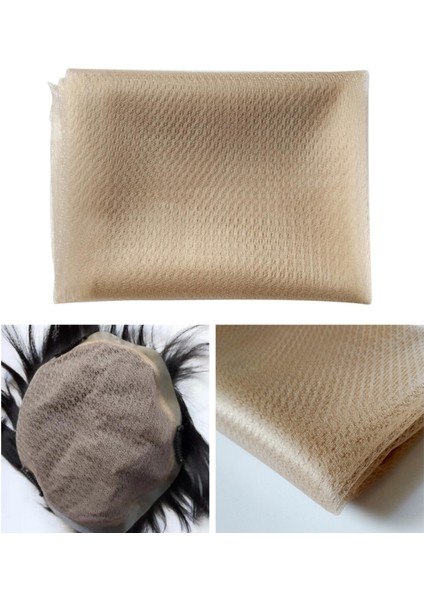 Dantel Net 1 Yard Hairnet Fronts Kapakları Kapak Caps Için Toupee Foundation Yumuşak Tipi (Yurt Dışından)