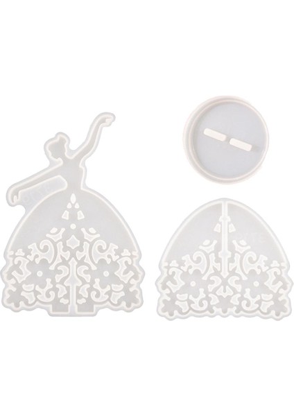 Takı Braketi Raf Silikon Kalıp Kolye Kalıp Ev Dekorasyon Hediyeler (Yurt Dışından)