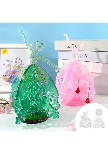 Takı Braketi Raf Silikon Kalıp Kolye Kalıp Ev Dekorasyon Hediyeler (Yurt Dışından) fırsatları