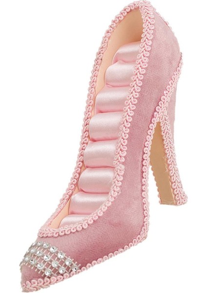 Prettyia Pembe Yüksek Topuk Ayakkabı Jewel Tutucu Ekran Ev Dekor Mağaza Için Satış (Yurt Dışından)