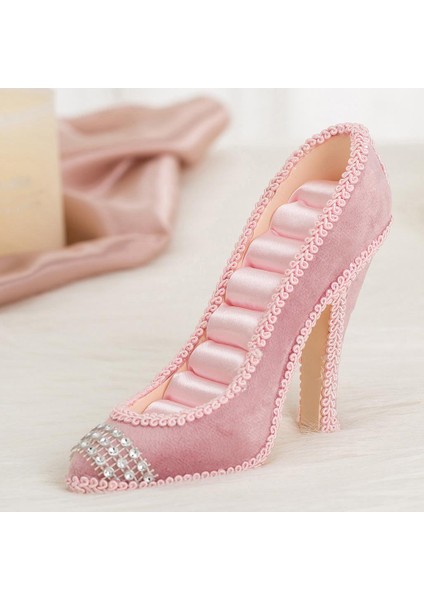 Prettyia Pembe Yüksek Topuk Ayakkabı Jewel Tutucu Ekran Ev Dekor Mağaza Için Satış (Yurt Dışından) modelleri