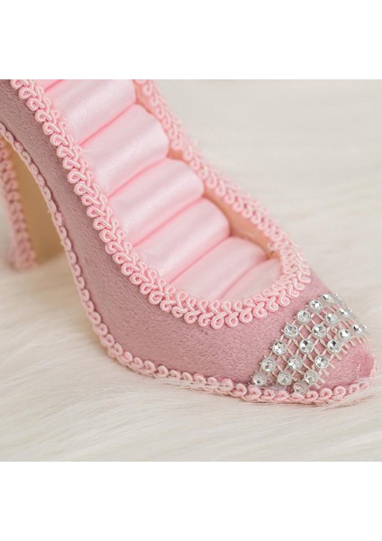 Prettyia Pembe Yüksek Topuk Ayakkabı Jewel Tutucu Ekran Ev Dekor Mağaza Için Satış (Yurt Dışından) fırsatları