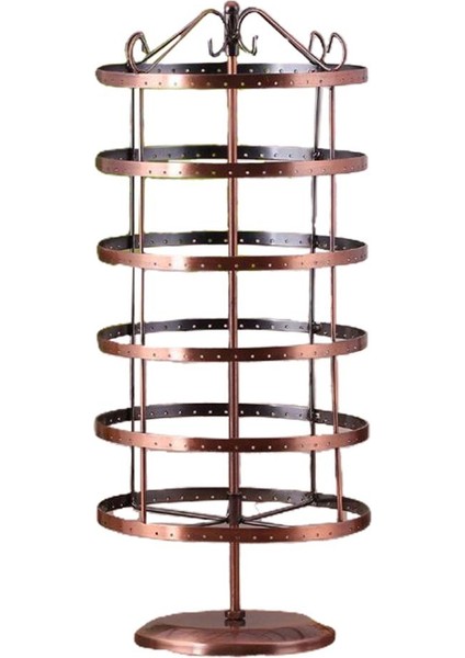 288 Delik Küpe Tutucu Organizatör Asılı Standı Takı Depolama Raf Bronz (Yurt Dışından)