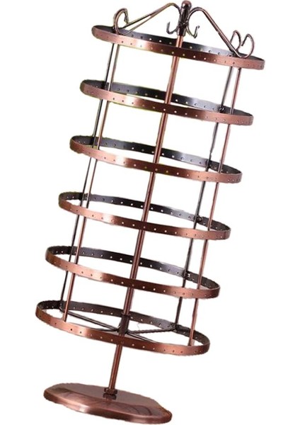 288 Delik Küpe Tutucu Organizatör Asılı Standı Takı Depolama Raf Bronz (Yurt Dışından) indirimleri