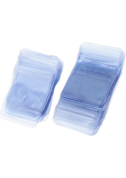 Toplu 100X Tesgeleme Çanta Takı Kılıfı Sheer Seal Paketleme Torbaları (Yurt Dışından)