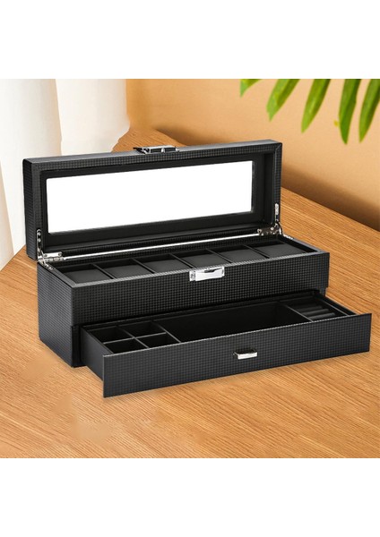 2-Tier Izle Kutusu Vitrin Organizatör Küpe Kolye Takı Depolama (Yurt Dışından)