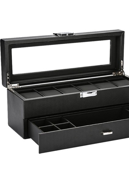 2-Tier Izle Kutusu Vitrin Organizatör Küpe Kolye Takı Depolama (Yurt Dışından)