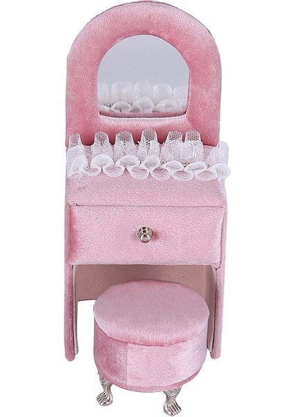 Prettyia Mini Dresser Şekilli Mücevher Kutusu Organizatör Tutucu Yüzük Konteyner (Yurt Dışından)