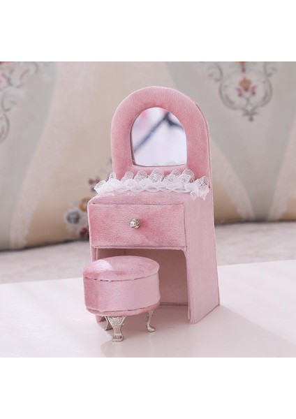 Prettyia Mini Dresser Şekilli Mücevher Kutusu Organizatör Tutucu Yüzük Konteyner (Yurt Dışından) indirimleri
