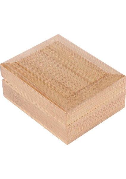 Boyasız Doğal Katı Ahşap Kolye Saklama Kutusu Takı Kılıfı Düğün Hediyesi (Yurt Dışından)