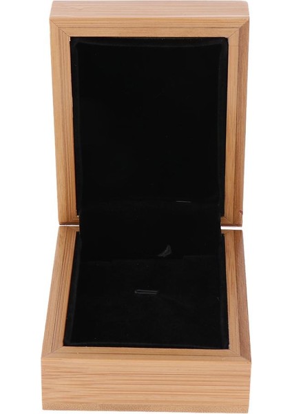 Boyasız Doğal Katı Ahşap Kolye Saklama Kutusu Takı Kılıfı Düğün Hediyesi (Yurt Dışından) fırsatları