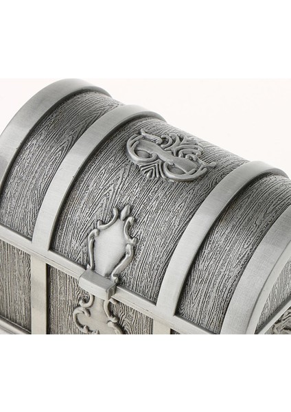 Dikdörtgen Vintage Metal Hazine Göğüs Biblo Mücevher Kutusu Antik Gümüş (Yurt Dışından) indirimleri