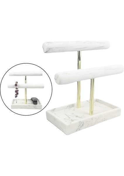 2 Tier Takı Bilezik Izle Raf Masa Takı Organizatör Raf Vitrin (Yurt Dışından) modelleri