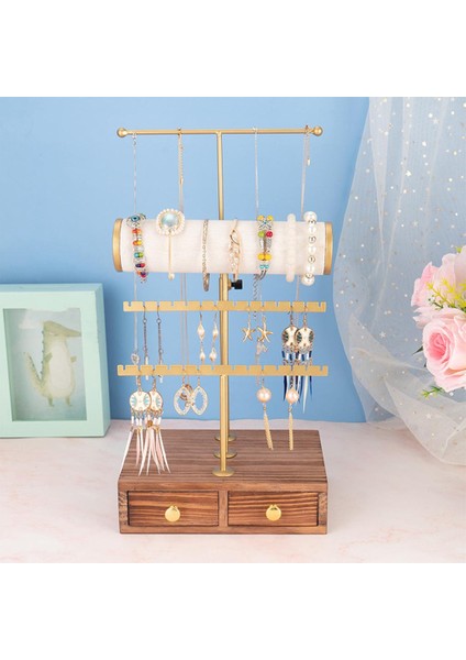 Ahşap Çekmece Ile 3 Seviye Mücevher Kulesi (Yurt Dışından) modelleri