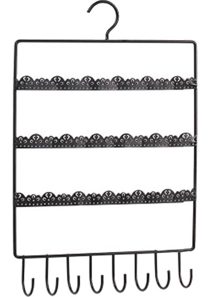 160 Delik 10 Kanca Duvara Monte Mücevherat Ekran Tand Organizatör Askı S (Yurt Dışından)