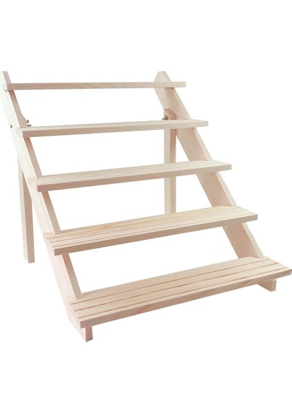 Doğal Ahşap Takı Organizatör Vitrin Küpe Bilezik Tutucu 5 Tier (Yurt Dışından) fırsatları