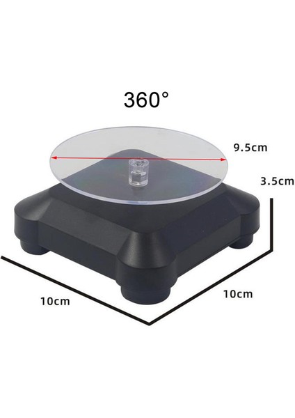 Pikap Döner Vitrin Takı Izle Ekran Standı 9.5 cm (Yurt Dışından) fiyatları