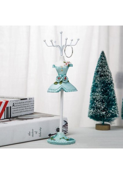 Zarif Takı Standı Tutucu Prenses Etek Bilezik Yüzükler Organizatör Reçine 2 (Yurt Dışından) fiyatları