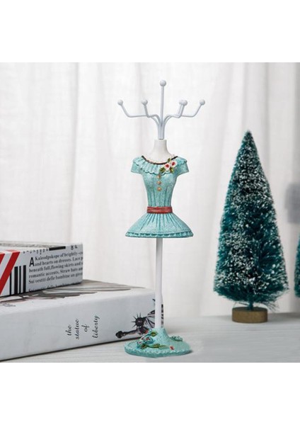 Zarif Takı Standı Tutucu Prenses Etek Bilezik Yüzükler Organizatör Reçine 2 (Yurt Dışından) fırsatları