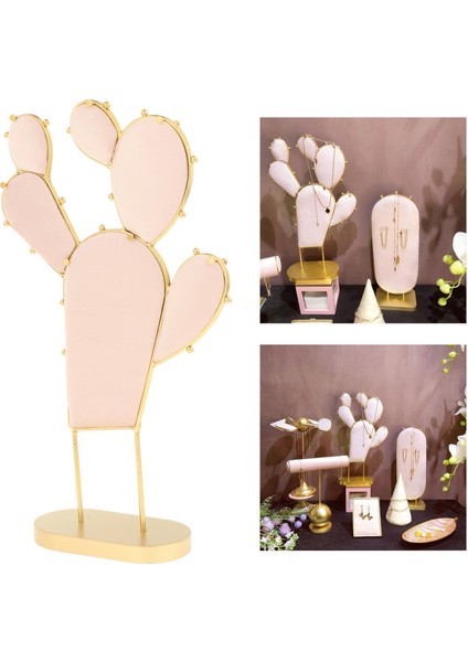 Yenilik Takı Ekran Raf Raf Kolye Bilezik Asılı Standı Organizatör Kaktüs (Yurt Dışından) indirimleri