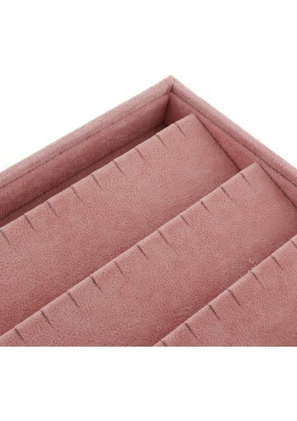 Kadife Takı Küpe Halka Vitrin Ekran Organizatör Tepsi (H) Tutucu Kılıf Kesme Tepsisi (Yurt Dışından) fırsatları