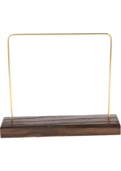Ahşap Baz T-Bar Ekran Standı Raf Vitrin Küpe Kolye 20X5X17 cm (Yurt Dışından) fiyatları