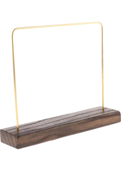 Ahşap Baz T-Bar Ekran Standı Raf Vitrin Küpe Kolye 20X5X17 cm (Yurt Dışından) fırsatları