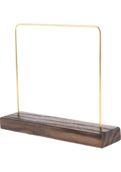 Ahşap Baz T-Bar Ekran Standı Raf Vitrin Küpe Kolye 20X5X17 cm (Yurt Dışından) indirimleri