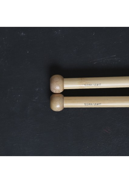 Bambus 12 mm 35 cm Bambu Örgü Şişi - 500-7 fiyatları