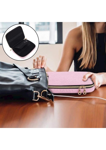 Seyahat Taşınabilir 12 Izle Bantları Aksesuarları Saklama Kutusu Tutucu Işık Gül (Yurt Dışından) fırsatları