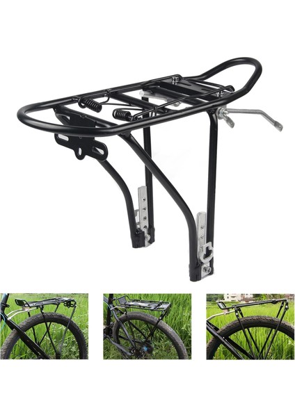 Bisiklet Arka Kargo Raf Alaşım Pannier Arka Koltuk Braketi Taşıyıcı Bisiklet Bisiklet (Yurt Dışından) modelleri