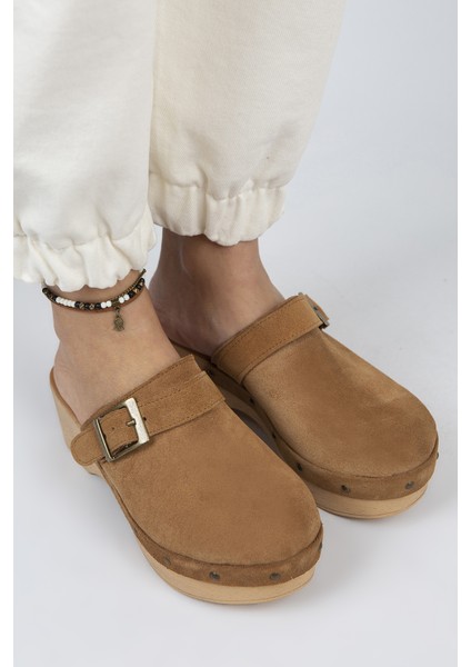 Martina Deri Kadın Taba Takunya Terlik indirimleri