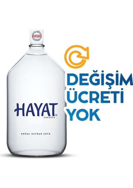 Su Cam 15 lt (İade cam damacanam var)
