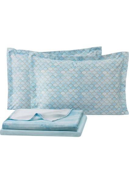 Bedding Aquamarine Tek Kişilik Pike Takımı - Turkuaz fırsatları