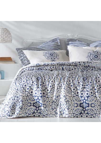 Bedding Sancia Tek Kişilik Pike Takımı - Mavi