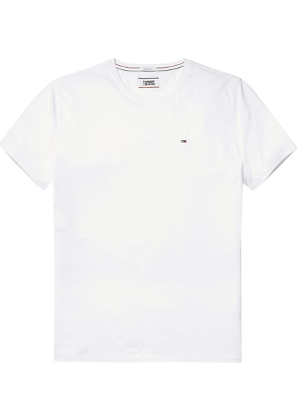 Tommy Hilfiger Tjm Original Jersey Bisiklet Yaka T-Shirt