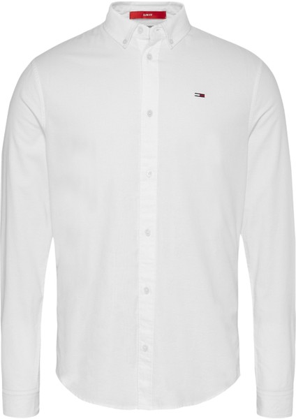 Tommy Hilfiger Tjm Slim Stretch Oxford Erkek Gömlek