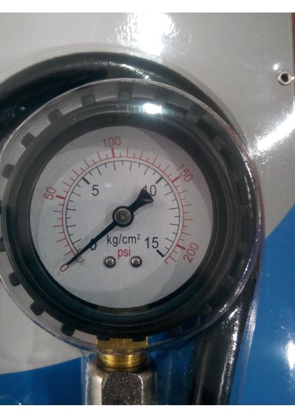 Lastik Şişirme Saati 200 Psi Kadar Ölçer, Hava Basar