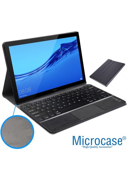 Huawei Mediapad T3 10 9.6 Inch Touchpad Klavyeli Kılıf - Bkk5