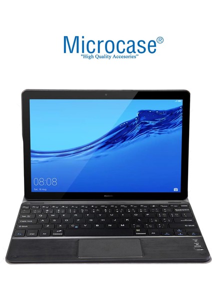 Huawei Mediapad T3 10 9.6 Inch Touchpad Klavyeli Kılıf - Bkk5