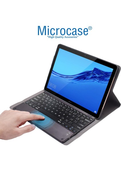 Huawei Mediapad T3 10 9.6 Inch Touchpad Klavyeli Kılıf - Bkk5