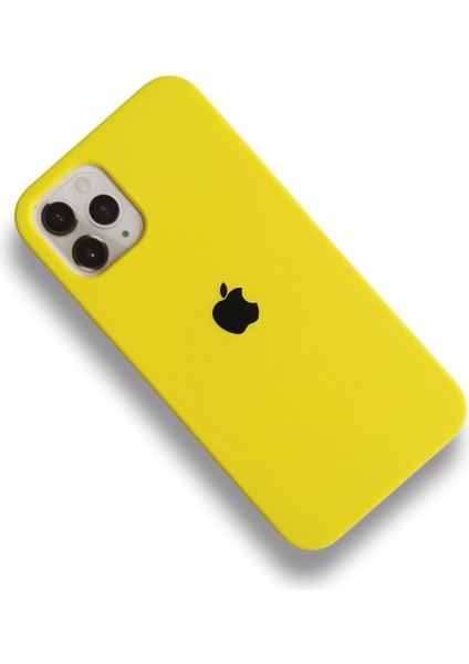 iPhone 12 ve 12 Pro Uyumlu Lansman Içi Kadife Silikon Kılıf