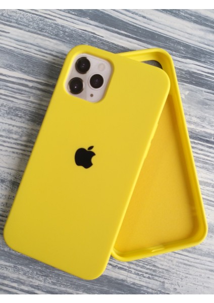 iPhone 12 ve 12 Pro Uyumlu Lansman Içi Kadife Silikon Kılıf