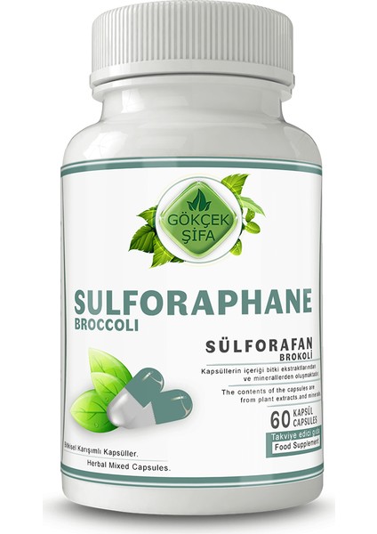 Sülforafan Brokoli Kapsül (SULFORAPHANE BROCCOLİ CAPSULE)