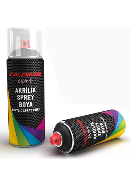 400 ml Caldini Akrilik Trafik Kırmızı Sprey Boya