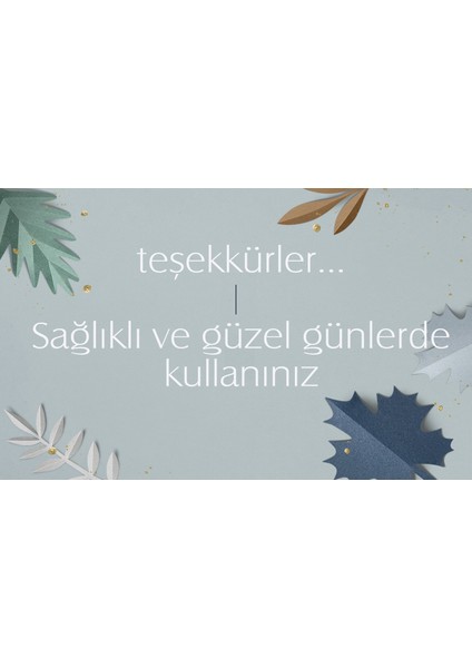Teşekkür Kartı 5,5 x 8,5 cm 100'lü