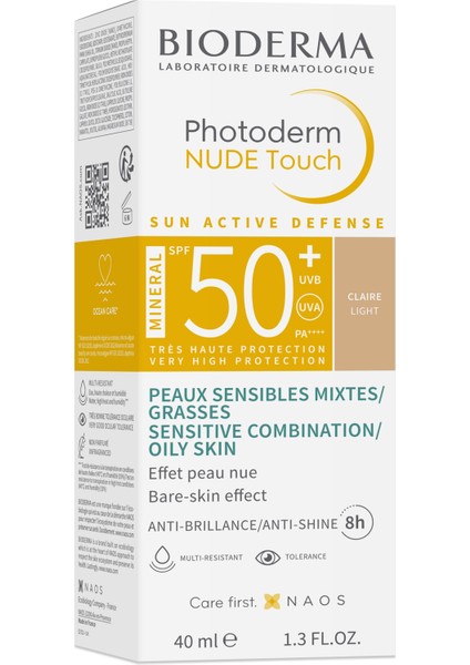 Photoderm Nude SPF 50+ Light 40 ml