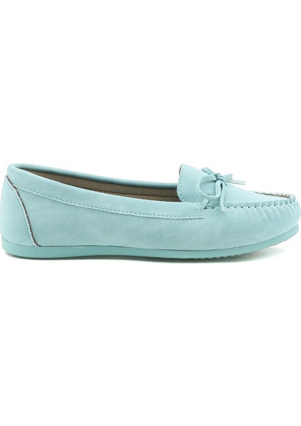 Miss F DS20054 2fx Mint Kadın Loafer Ayakkabı