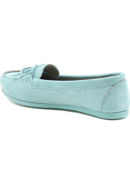 Miss F DS20054 2fx Mint Kadın Loafer Ayakkabı