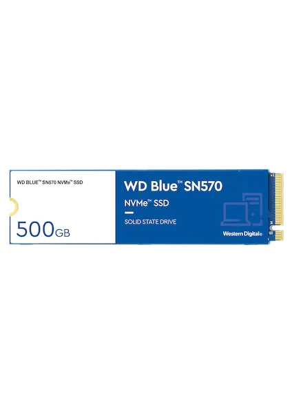 Wd Blue Sn570 500GB 3500-2300 NVMe PCIe 2 SSD